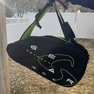 Gearbox racket ball bag